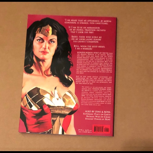 NEW Wonder Woman: Spirit of Truth GRAPHIC NOVEL - Picture 4 of 4